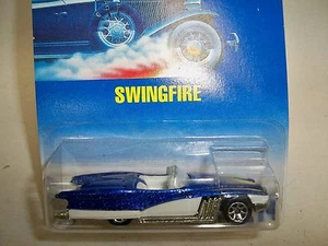 1991 MATTEL 4312 SWINGFIRE DIE CAST CAR COLLECTOR # 214 H27 - Picture 1 of 1