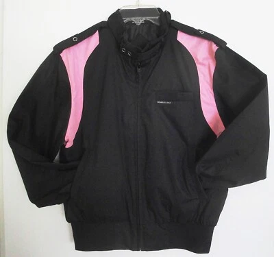 NWT Vintage WOMEN'S MEMBERS ONLY Classic Iconic RACER JACKET Colorblock MEDIUM - Image 1 of 4