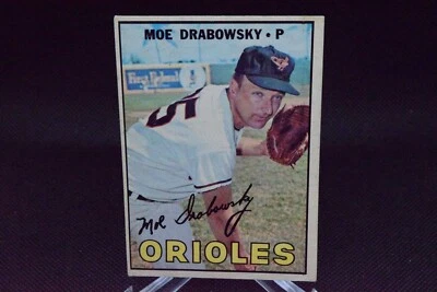 Moe Drabowsky #125 - 1967 O-Pee-Chee - Orioles - EX Condition - Image 1 of 2