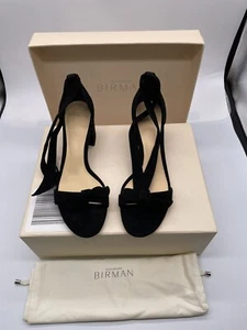 Alexandre Birman Womens Clarita Heels Shoes Black Size EU 38 US 6.5 NIB - Picture 1 of 5