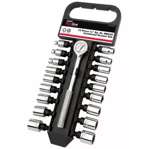 Draper 3/8" Drive MM/AF Combined Socket Set 19 Piece 68928 - Picture 1 of 1