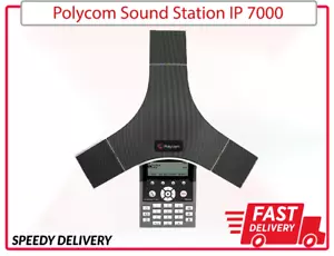 New Polycom Sound Station IP 7000 Full Duplex IP Conference Phone 2200-40000-001 - Picture 1 of 7