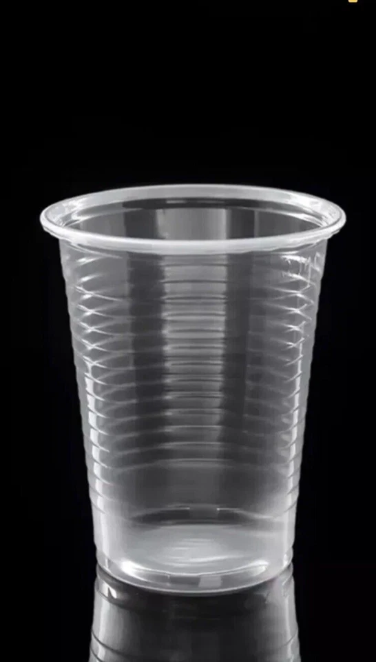 1000  Bicchieri di Plastica  Trasparenti 200cc Monouso Resistenti - Immagine 1 di 1