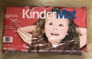 Kindermat Original Rest Or Nap Mat Daycare Preschool Kindergarten Red 1”x19”x45” - Picture 1 of 3