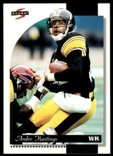 1996 Score Football Card Andre Hastings Pittsburgh Steelers #211