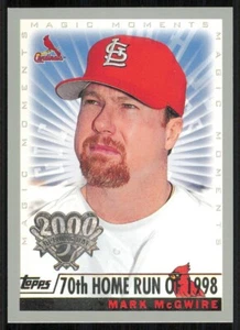 2000 Topps Opening Day #105 M.McGwire MM 70th HR - Picture 1 of 2