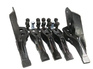 Bucket Tooth for JCB Excavator 3CX FORK TOOTH + SIDE TOOTH - Picture 1 of 3