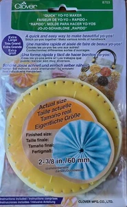 New Clover Quick Yo Yo Maker XL 2 3/8" Finished Size Quilting Sewing Crafting  - Picture 1 of 4