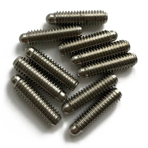 10PCS 5/16-18 Pool Cue Stainless Steel Joint Protector Stud Pin - Bullet Nose - Picture 1 of 1