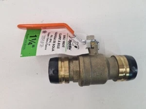 SHARKBITE UXLBV35 Ball Valve - 1-1/4" Tube Size – High-Quality Control Valve - Picture 1 of 16