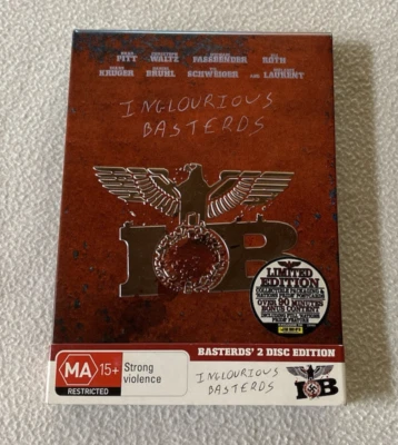 Inglourious Basterds Limited 2-Disc Steelbook Slipcase “Basterds’ Edition” DVD - image 1 of 4
