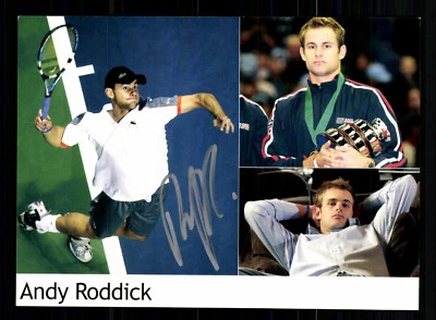 Andy Roddick Amerikanischer Tennisspieler US Open Sieger 2003 + G 42845 - Bild 1 von 2