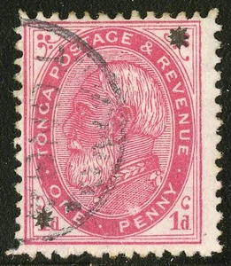 Tonga 1891 Scott #8 USED Fine/Very Fine - Picture 1 of 2