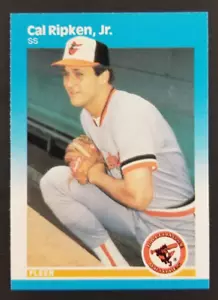 Cal Ripken Jr. 1987 Fleer Baseball Card #478 (NM) - Picture 1 of 2