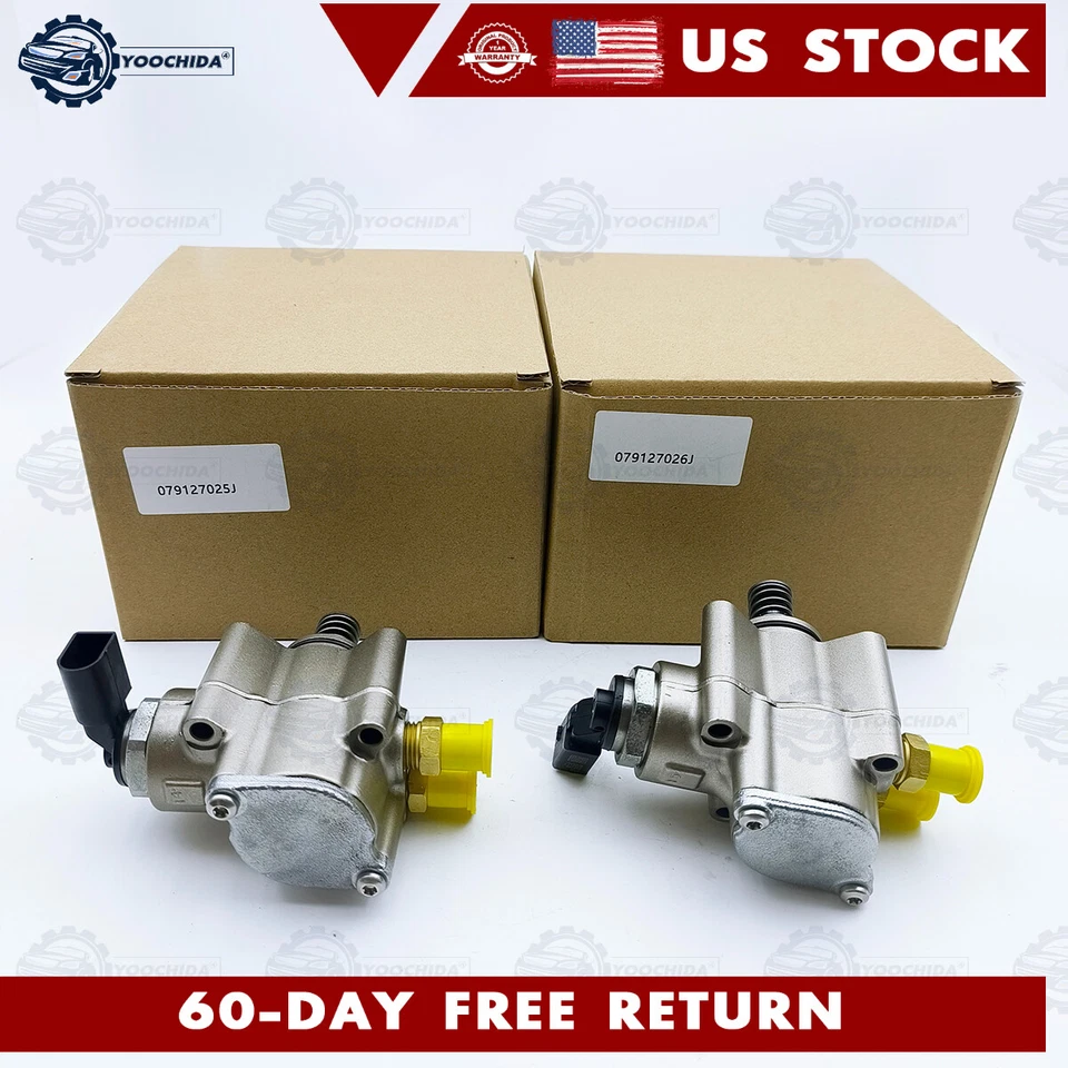 Left & Right High Pressure Fuel Pump For Audi 2008-2015 R8 2008-2012 S5 4.2L Foto 1 de 4