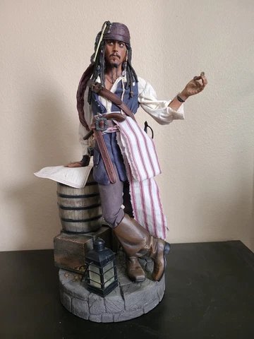 Sideshow Jack Sparrow Pirates of the Caribbean EXCLUSIVE Premium Format  statue Cover