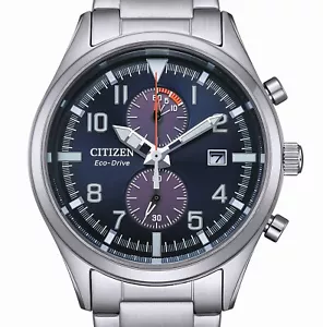 Citizen Eco-Drive Solar Cronografo 43 MM Orologio da Uomo CA7028-81L - Foto 1 di 4