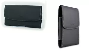 2x Funda de cinturón de bolsa con clip para Apple iPhone SE 3rd Gen (2022) - Imagen 1 de 8