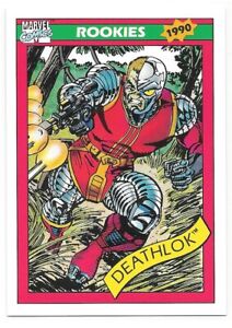 1990 Marvel Super Heroes Trading Card Series 1 Impel - Deathlok #83 NM+