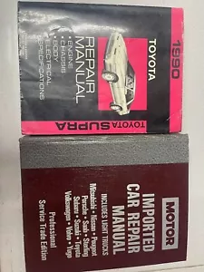 Conjunto De Manuales De Taller De Reparación Y Servicio Toyota Supra 1990 - Imagen 1 de 6