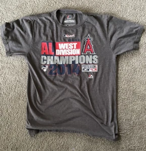 T-SHIRT MAJESTIC 2014 MLB LOS ANGELES GRIGIA TAGLIA - SPEDIZIONE GRATUITA - Foto 1 di 3