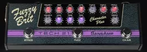 Tech 21 Fuzzy Brit Sansamp Character Plus Electric Guitar Preamp Pedal - Picture 1 of 1