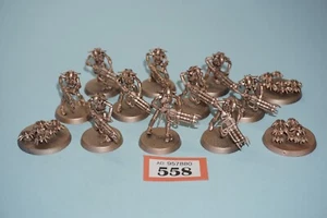 Warhammer 40k Necronkrieger x 10 & Skarabäus Basen - Bild 1 von 4