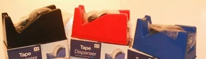 SOPORTE DISPENSADOR CINTA ADHESIVA DE CELLOTAPE DE ESCRITORIO DE ALTA RESISTENCIA. 3 colores - Imagen 1 de 1