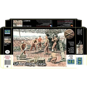 Kit de figuras a escala MASTER BOX MB3577 1:35 tripulación de artillería de EE. UU. - Kit de modelo de plástico - Imagen 1 de 17