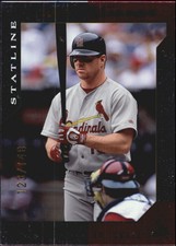 2003 (CARDINALS) Donruss Team Heroes Stat Line #486 Jim Edmonds/148