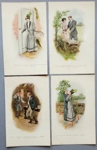 Vecchio libro illustrazioni di Arthur William Brown quantità di 4 - Foto 1 di 9