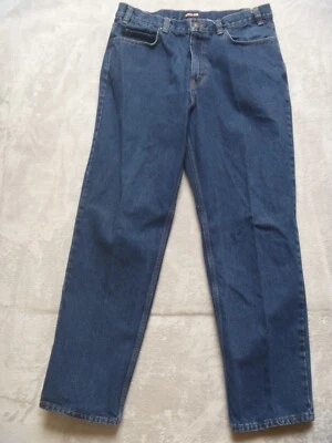 KIRKLAND SIGNATURE Mens Jeans Size 38x34 Regular Fit Dark Denim Straight Leg - Image 1 of 4