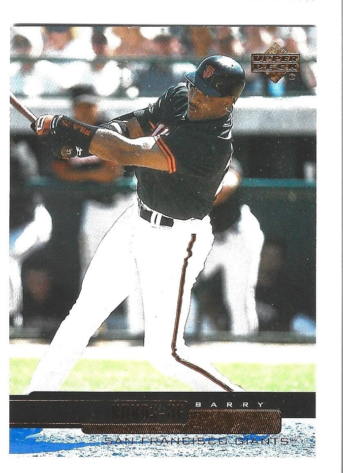 D 2000 Upper Deck Baseball Barry Bonds SF Giants #486 NRMT - Image 1 of 1