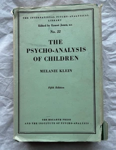 Melanie Klein: The Psycho-Analysis of Children - HC/DJ, 1954, Hogarth Press - Picture 1 of 12