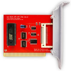 Montierter getestet & funktionsfähig Lo-tech XT-CF-lite rev.2 Adapter - IDE für 8-Bit PCs - Bild 1 von 7