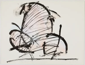 Original RARE Stephen Hazel lithograph - Picture 1 of 10