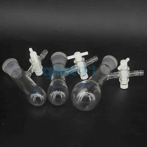 10-500 ml 24/29 articulación PTFE Stopcock Boro Reactor Evaporador Rotativo Frasco - Imagen 1 de 25