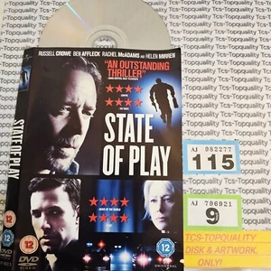 State of play DVD Disc and Artwork Only - Picture 1 of 1