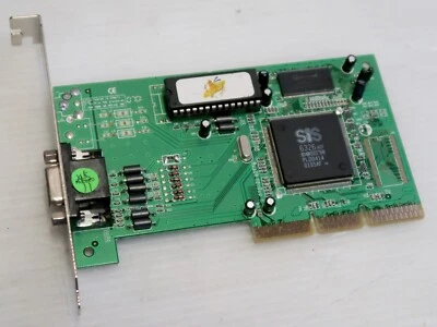 SiS6326 AGP, 4MB, AGP 2x, Butterfly AGP-6326-9-4M, VIDEO CARD - WORKING! - Image 1 of 4