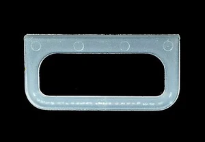 2er-Pack Fenster Bildschirm Zuglaschen - breit hohl, schwarz/klar VETERAN OWNED CO. - Bild 1 von 6