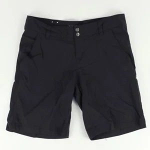 Columbia Stretch Omni-Shield Nylon Shell Hiking Shorts Black Kids 10 - Picture 1 of 7