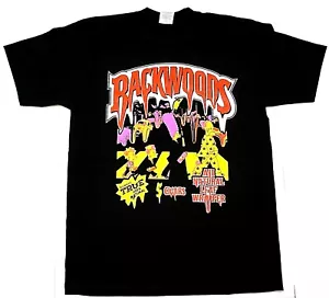 BACKWOODS T-Shirt Blunt Marijuana Weed 420 Pot Urban Streetwear Herren Tee Neu - Bild 1 von 3