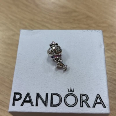 Pandora Disney Mrs Potts & Chip Purple Enamel Charm  - Image 1 of 4