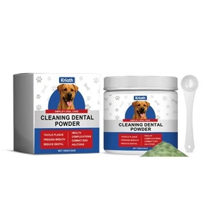 Dog Teeth Cleaning Powder, Pet Tooth Cleaning and Breath Freshener, Plaque XRYH - Picture 1 of 13