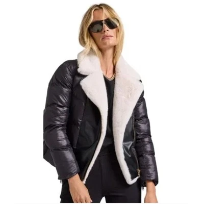 Generation Love Avila Faux Fur Puffer Jacket Size XS - Image 1 of 4