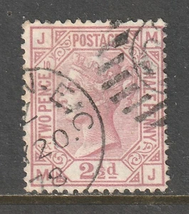 Großbritannien, Scott #67, Platte 10, gebraucht, F, 21/2p Victoria, 1876, Duplexstempel - Bild 1 von 2