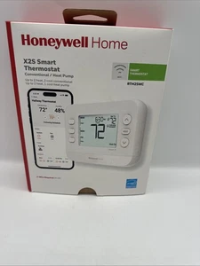 Honeywell X2S Smart Thermostat RTH2CWF Conventional/Heat Pump WiFi Model RTH2SMC - Picture 1 of 7