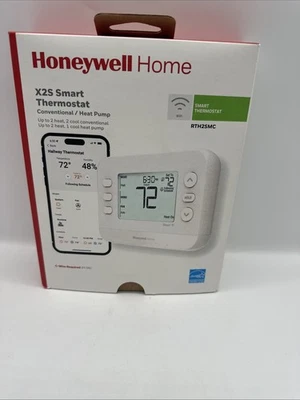 Honeywell X2S Smart Thermostat RTH2CWF Conventional/Heat Pump WiFi Model RTH2SMC - Image 1 of 4
