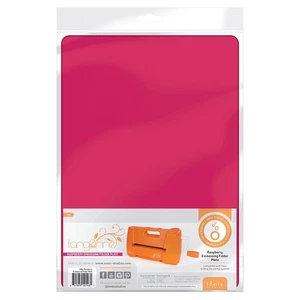 Tangerine Die Cutting Machine By Tonic Embosing Folder Plate-Raspberry - 146E - Picture 1 of 2