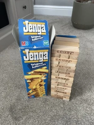 ORIGINAL JENGA from 2000  by MB GAMES - Image 1 of 2